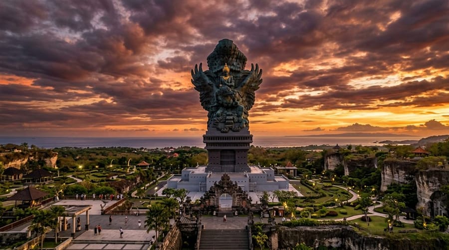 Garuda Wisnu Kencana statue at GWK Cultural Park, Bali