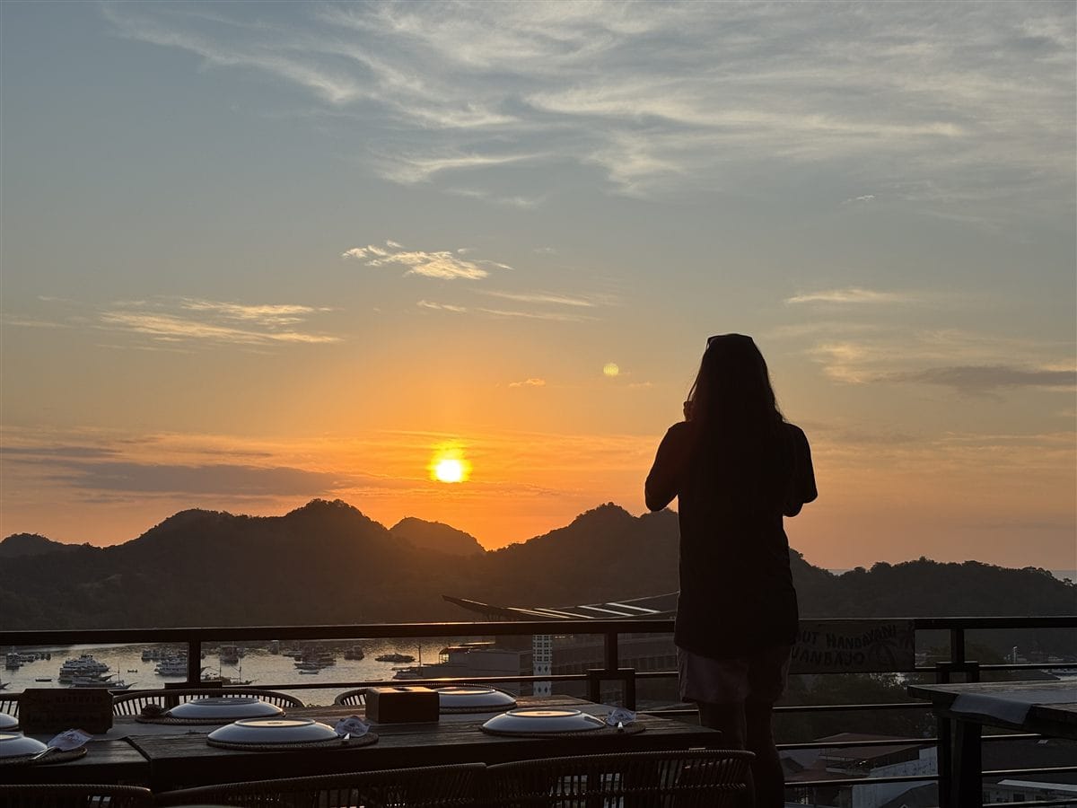 Golden-hour sunset over Bali &mdash; the feeling behind the music