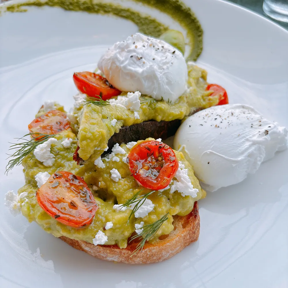Crumb and Coaster brunch cafe on Jalan Benesari, Kuta Bali