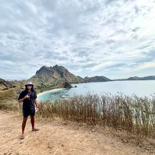 Padar Island three-bay viewpoint, Komodo National Park